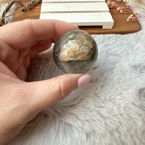 Small Garden Quartz Sphere